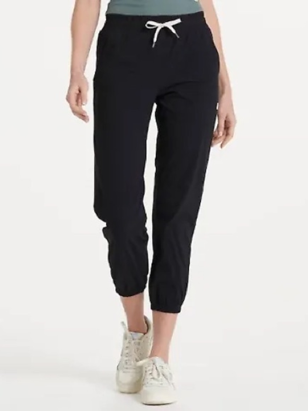 Vuori‎ Miles Ankle Jogger Pants Black Womens Size XS